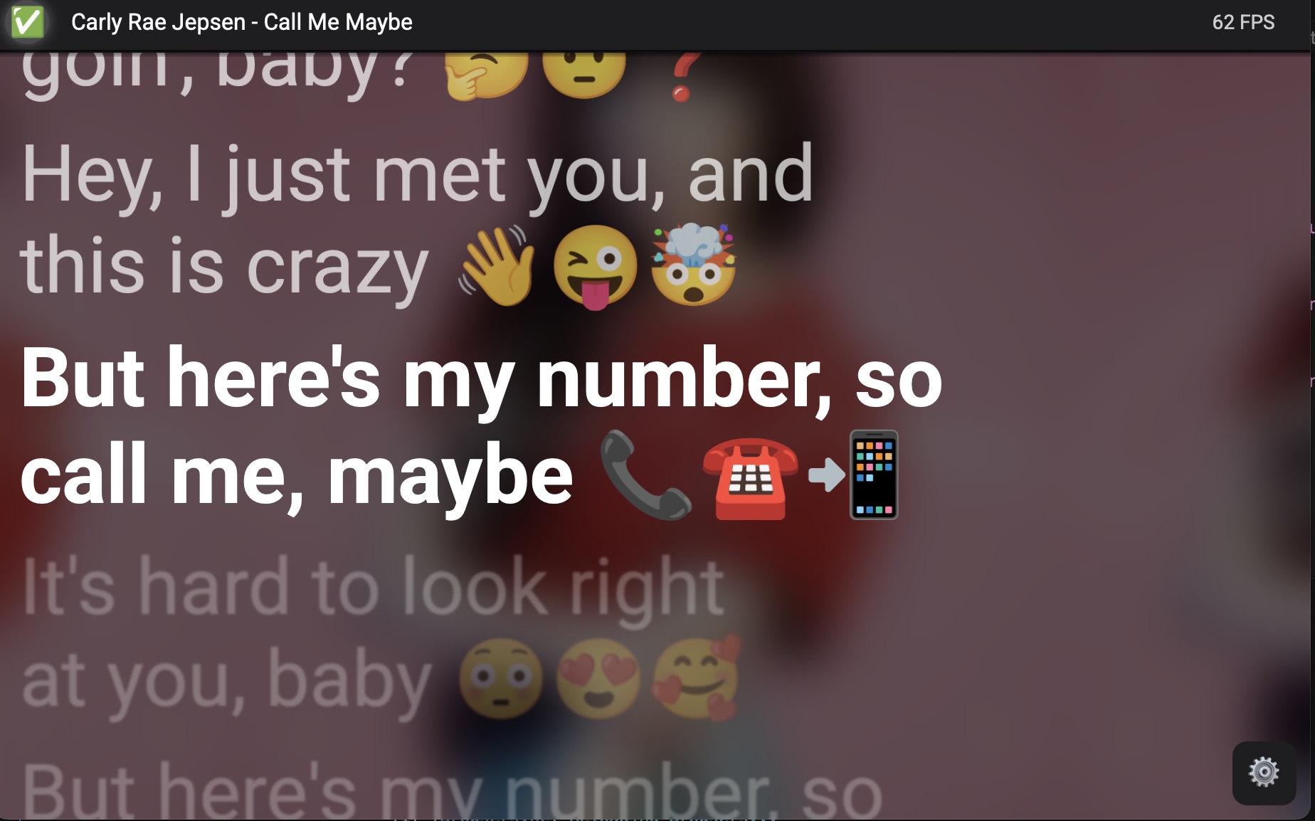 Emoji mode